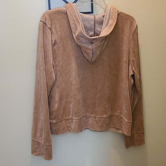 Cato Velour Hoodie - Picture 2 of 6